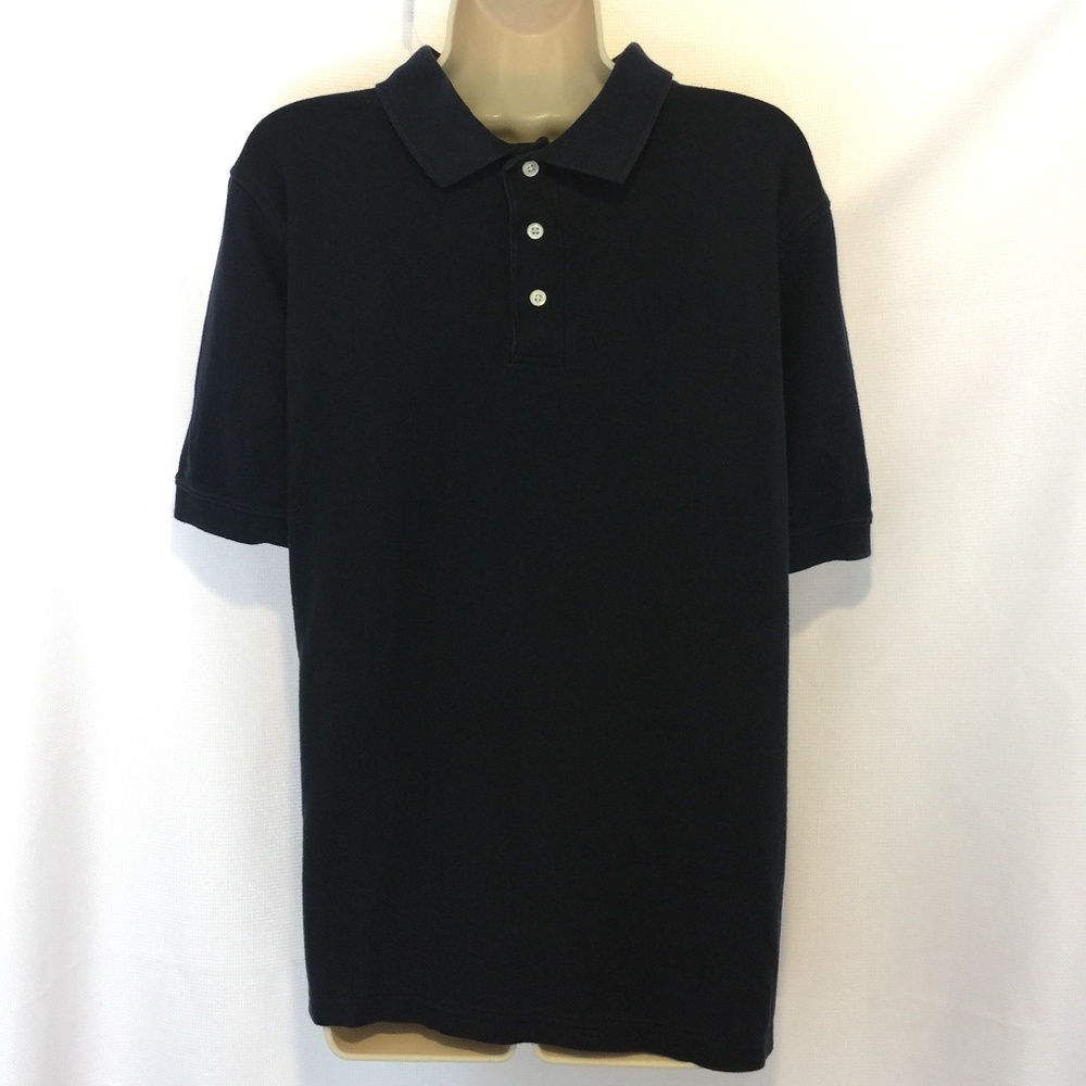 Men's CROFT & BARROW Signature Polo - Navy L